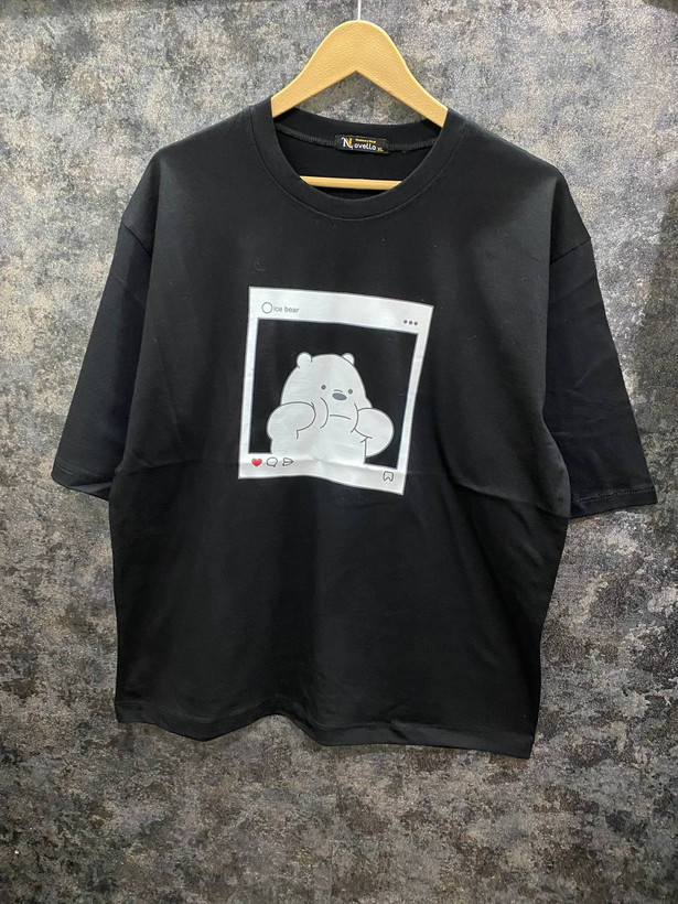 تیشرت نخ پنبه خرسی