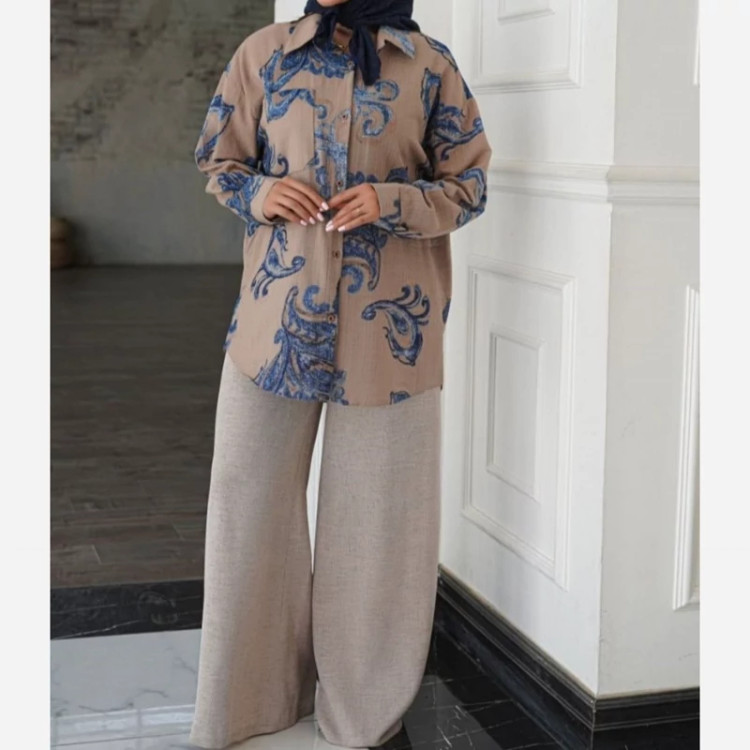 شومیز زنانه طرح دار