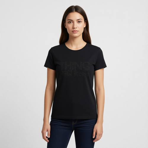 تیشرت نگین دار دخترانه