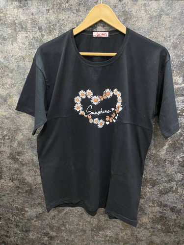 تیشرت نخ پنبه دخترانه