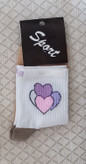 جوراب طرح قلب