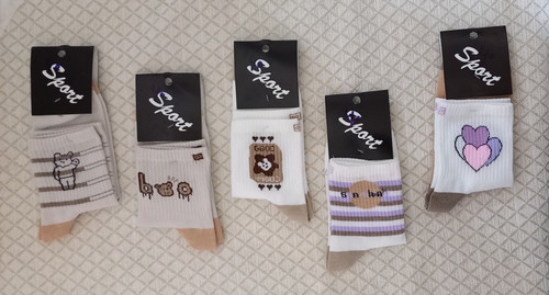 جوراب نیم ساق فانتزی