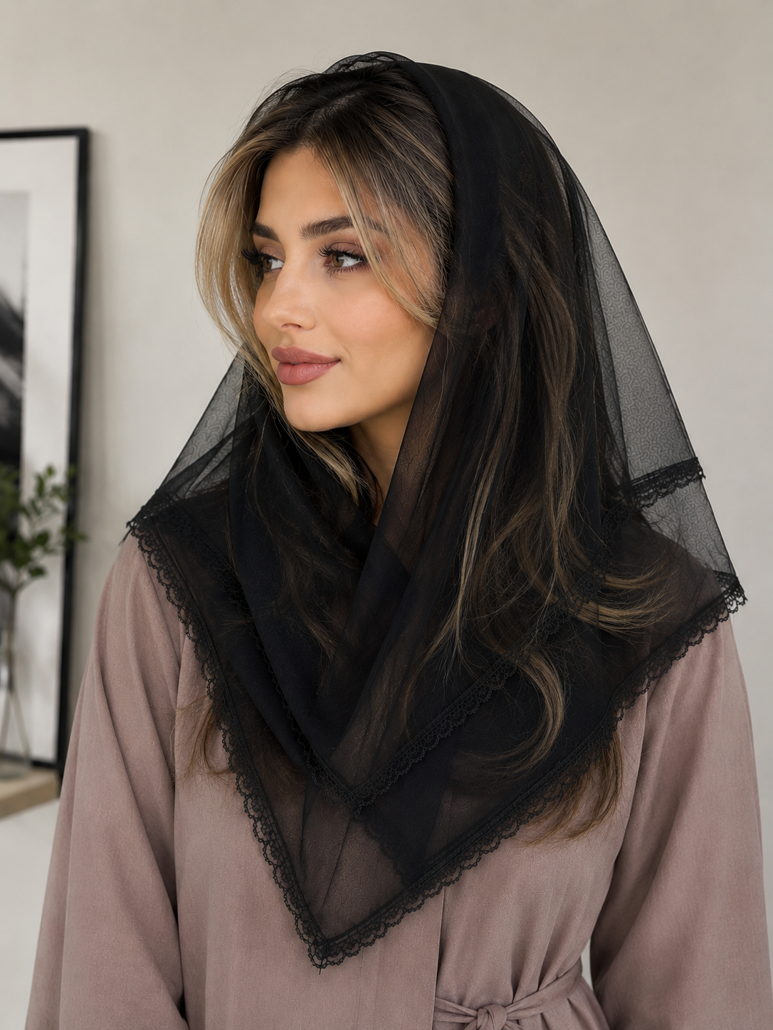 روسری اسکارف توری